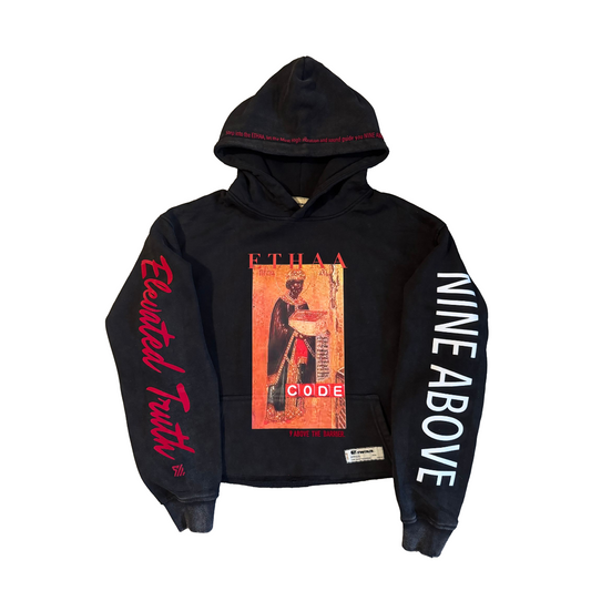 ETHAA Code Crop Hoodie