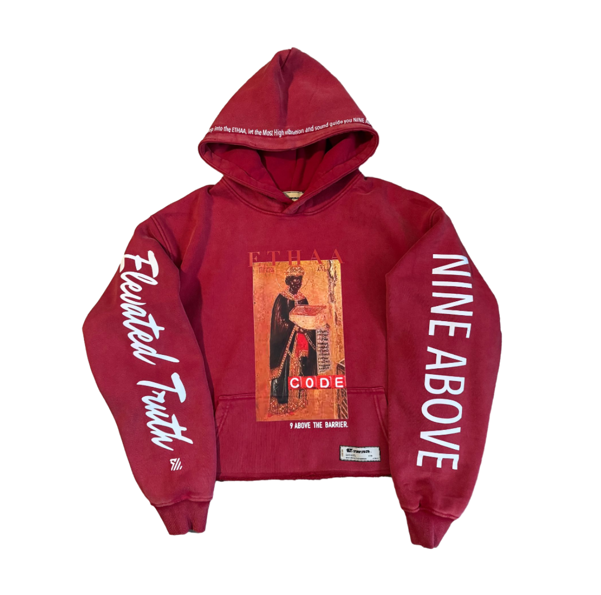 ETHAA Code Crop Hoodie