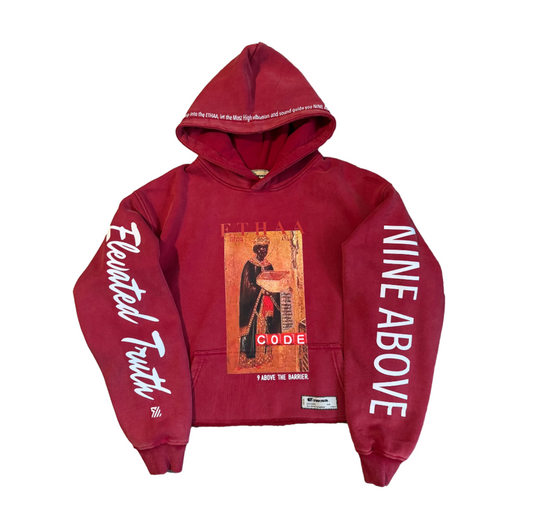 ETHAA Code Crop Hoodie